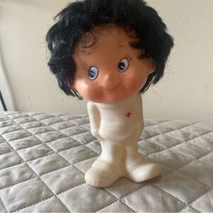 Rare Vintage Arădeanca "Ștrengar" Sanitar Doll - Soviet Era Romania